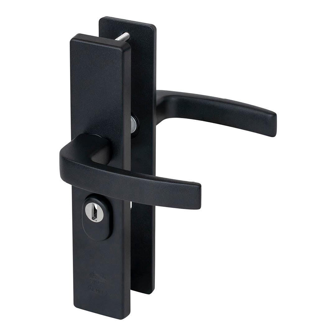 Veiligheidsbeslag langschild kruk/kruk 3417-II 55mm anti-kerntrek